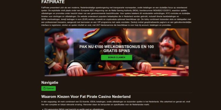 Fatpirate No Deposit Bonus Availability In The Netherlands
