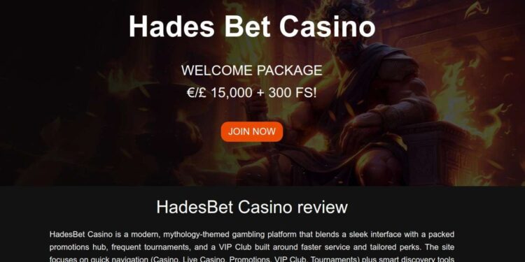 HadesBet Casino Deposits And Withdrawals In The United Kingdom
