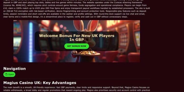 Magius Casino Free Spins Offers For UK Players