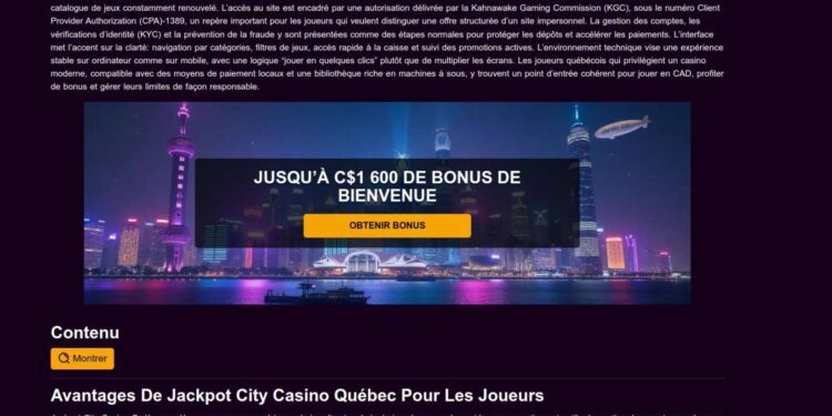 Jackpot City Canada Deposit Methods And Minimum Deposits