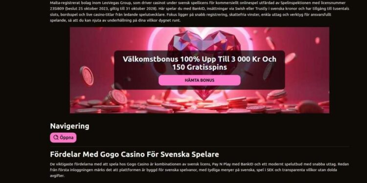 Gogo Casino Login In Sweden: Fix Sign-In Errors And Password Resets