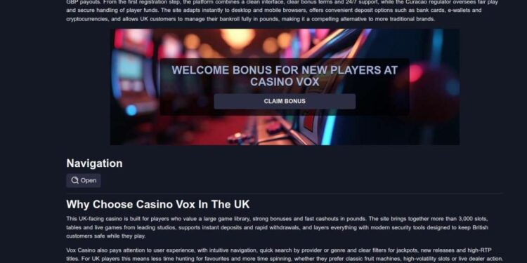 How Casino Vox And UK Online Casinos Ensure Fair Play