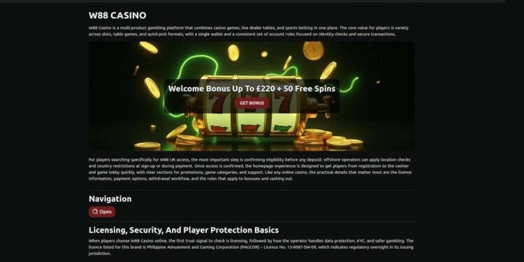 How Online Casinos Work: W88 And The Tech Behind The Games