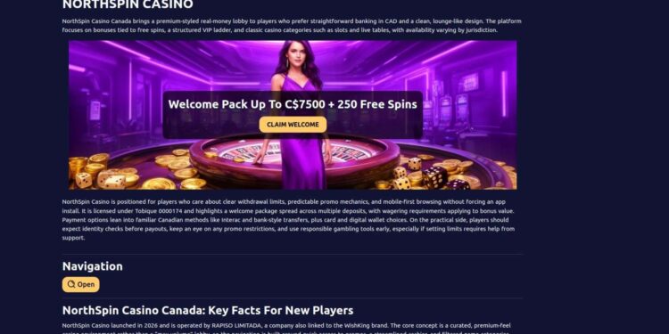 NorthSpin Casino Bonus Code And Where To Enter It